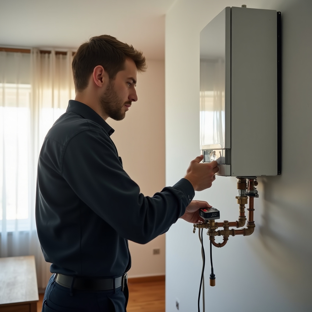 Обслуживание настенного котла в квартире